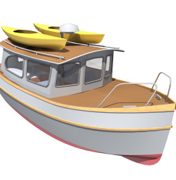 Långfärdsmotorbåten: Trawler